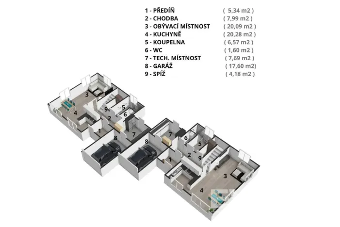 Prodej rodinného domu, Čižice, 192 m2