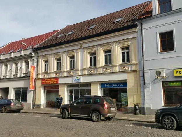 Prodej obchodního prostoru, Sušice, náměstí Svobody, 1250 m2