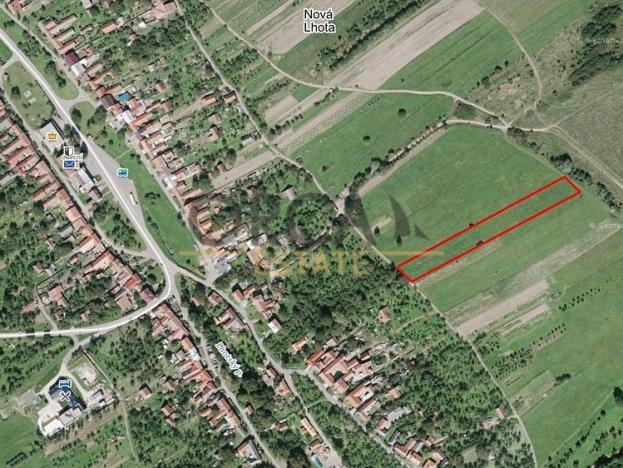 Prodej zemědělské půdy, Nová Lhota, 3529 m2