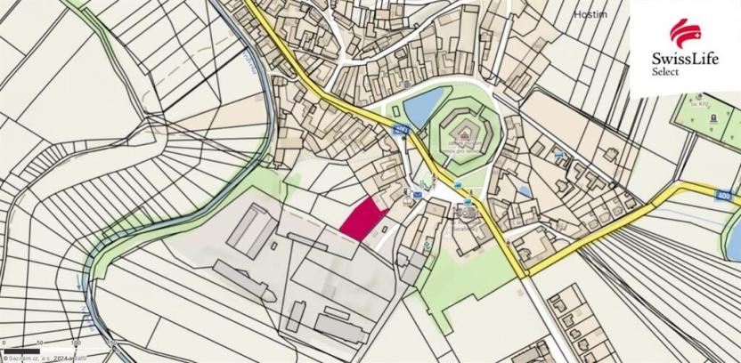 Prodej pozemku pro bydlení, Hostim, 1858 m2