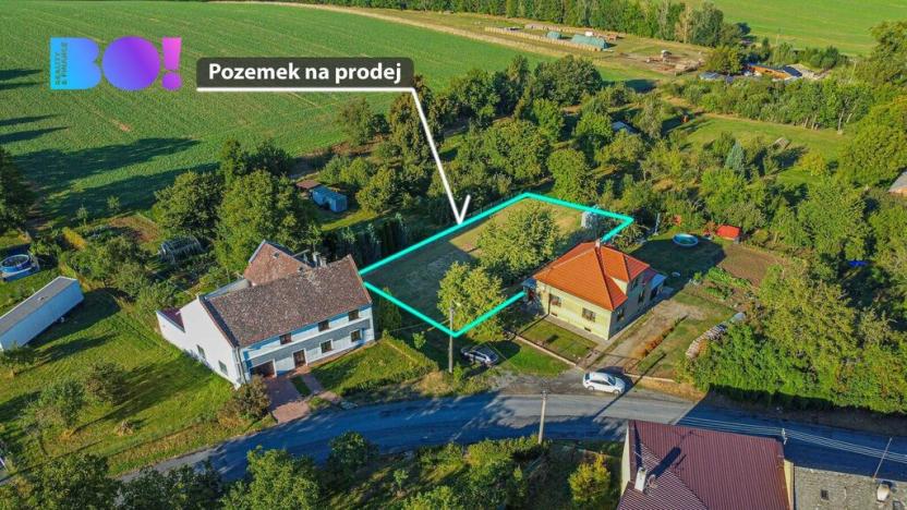 Prodej pozemku pro bydlení, Tršice - Hostkovice, 1008 m2