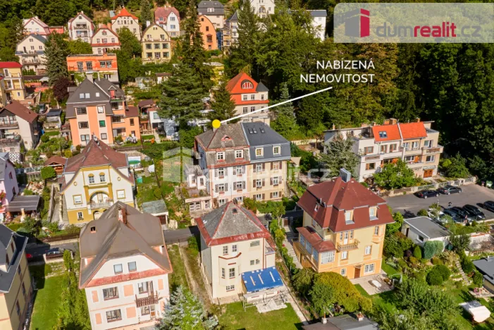 Prodej činžovního domu, Karlovy Vary, Fügnerova, 318 m2