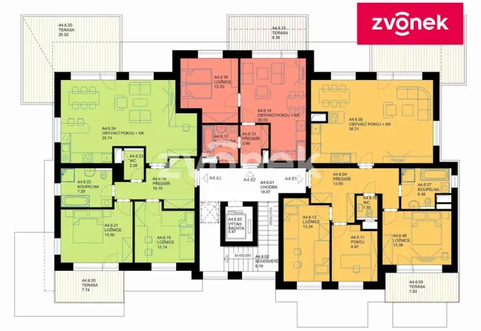 Prodej bytu 4+kk, Uherské Hradiště, 93 m2