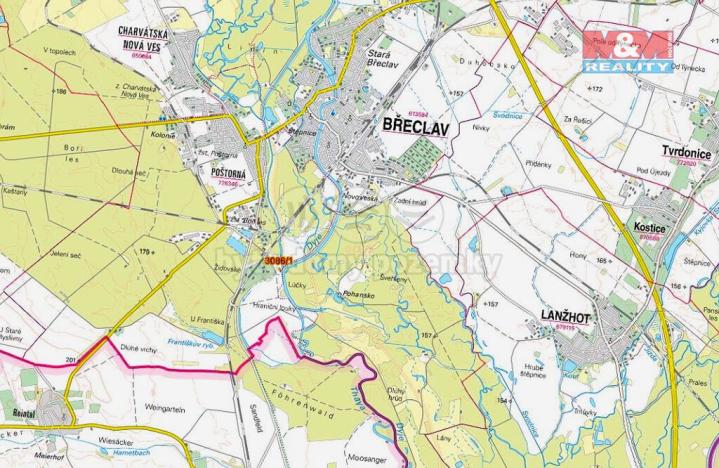 Prodej pozemku, Břeclav - Poštorná, 66 m2