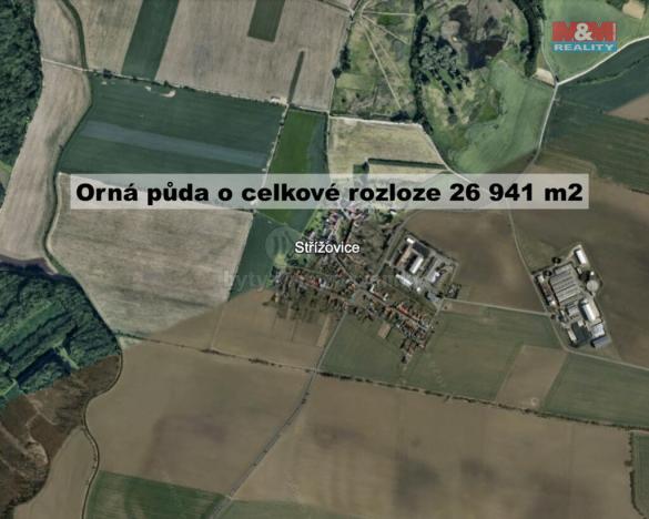 Prodej zemědělské půdy, Střížovice, 26941 m2