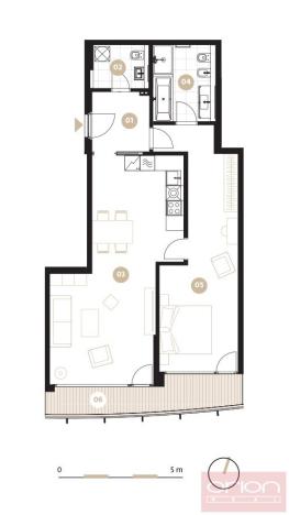 Pronájem bytu 2+kk, Praha - Smíchov, Holečkova, 78 m2