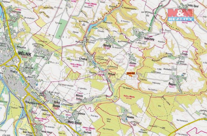 Prodej zemědělské půdy, Střemy, 12401 m2