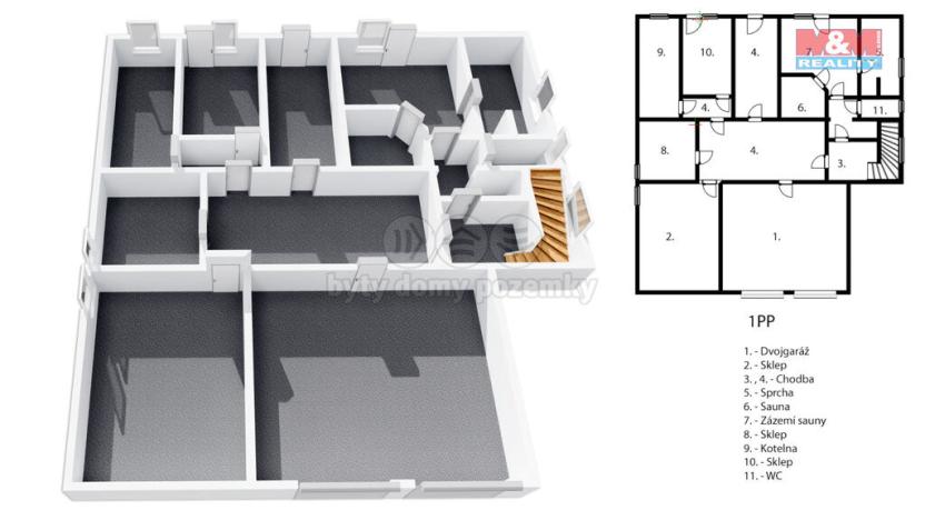 Prodej rodinného domu, Růžová, 495 m2