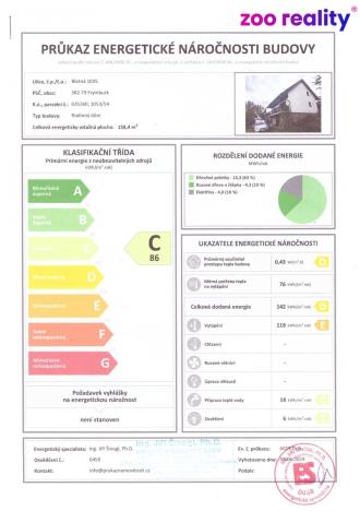 Prodej chalupy, Frymburk - Blatná, 158 m2