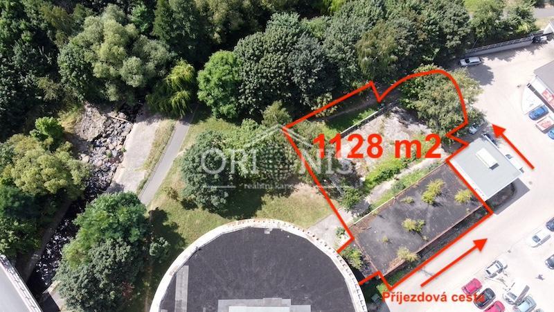 Prodej komerčního pozemku, Chomutov, Bezručova, 1120 m2