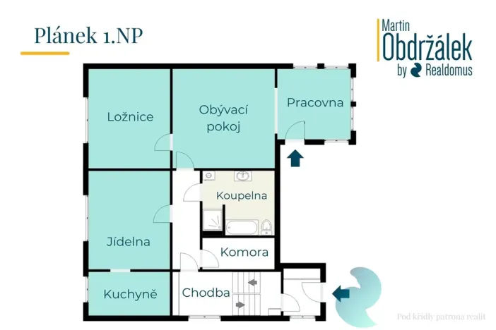 Prodej rodinného domu, Nové Hrady, Vilová čtvrť, 164 m2