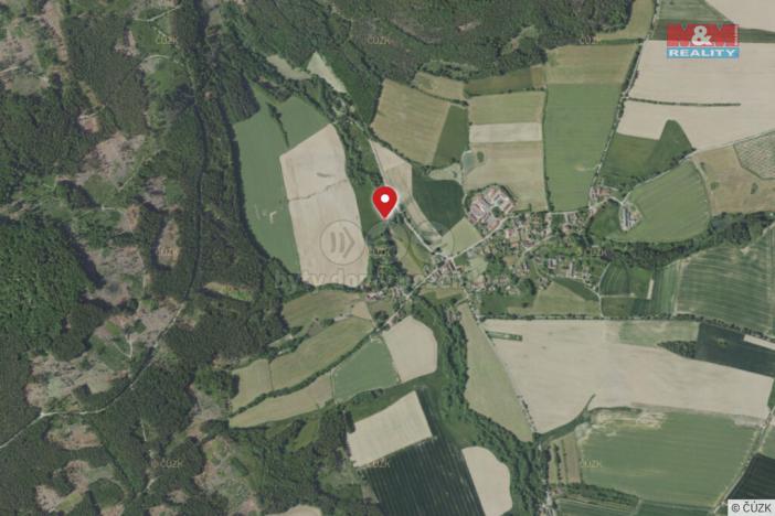 Prodej trvalého travního porostu, Pravonín, 237 m2