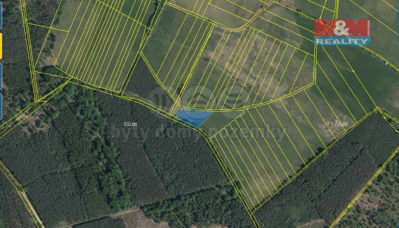 Prodej louky, Kladruby nad Labem - Kolesa, 2187 m2