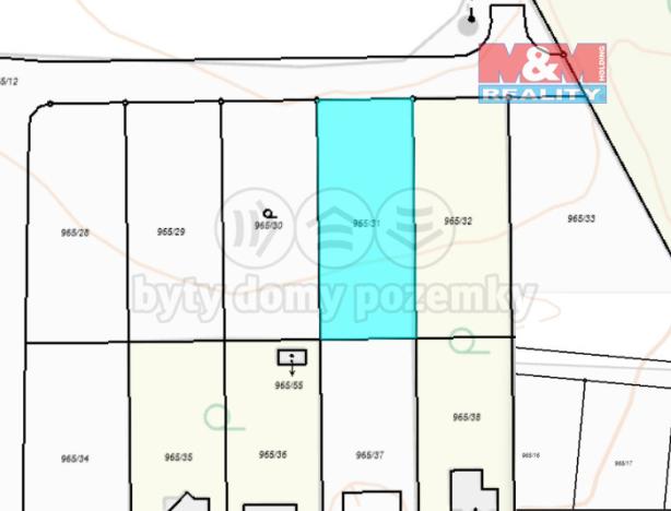 Prodej pozemku pro bydlení, Zbůch, 1000 m2