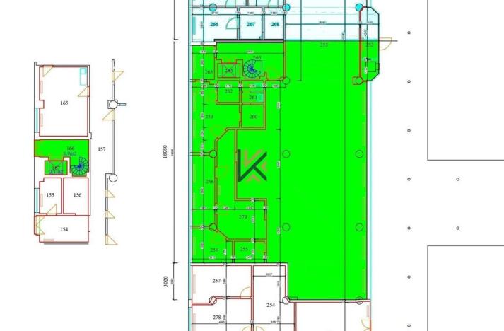 Pronájem obchodního prostoru, Praha - Lhotka, Novodvorská, 292 m2