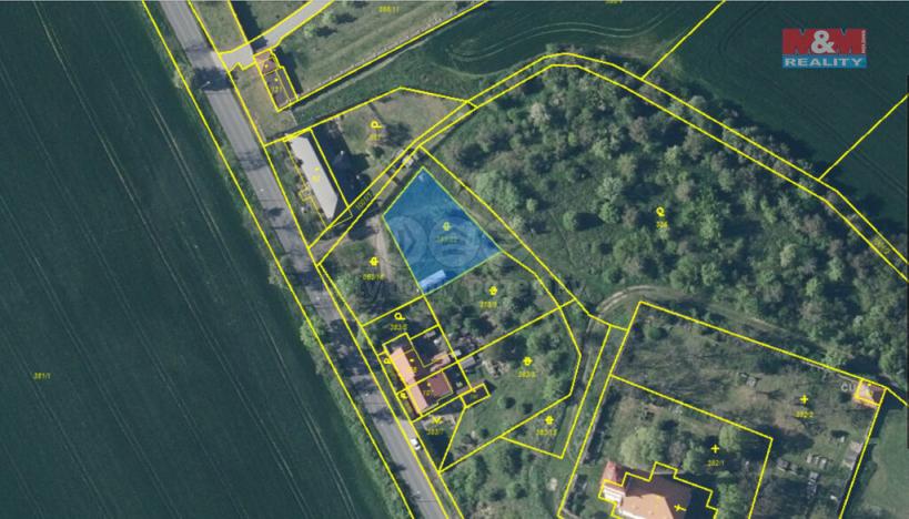 Prodej zahrady, Údlice - Přečaply, 620 m2