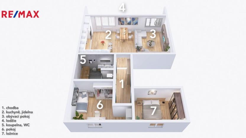 Prodej bytu 3+kk, Bílovec, Nad Střelnicí, 95 m2