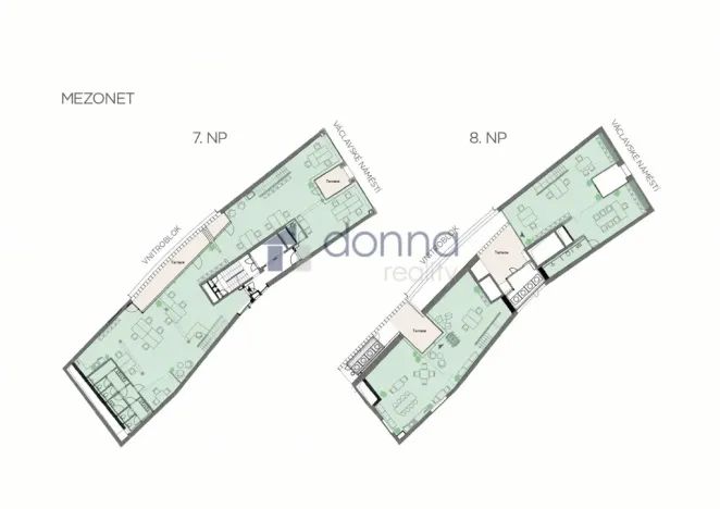 Pronájem kanceláře, Praha - Nové Město, Václavské náměstí, 511 m2