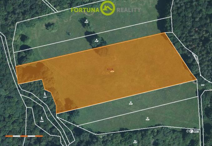 Prodej podílu 30/147 louky, Slavkov, 18352 m2