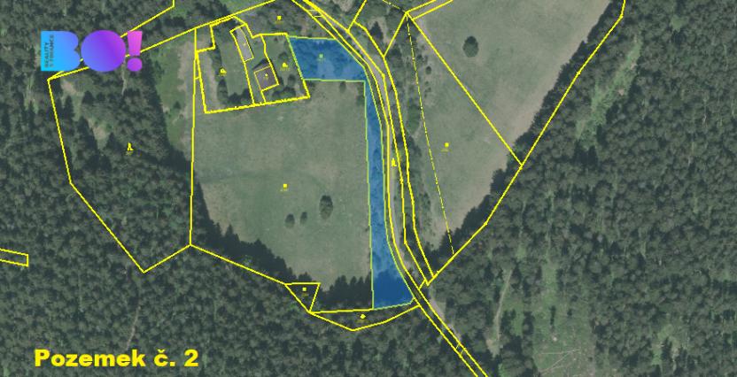 Prodej lesa, Staré Hamry, 2393 m2