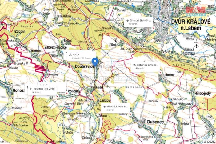 Prodej rodinného domu, Doubravice, 519 m2