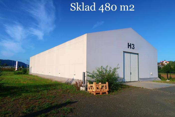 Pronájem skladu, Králův Dvůr, Tovární, 480 m2