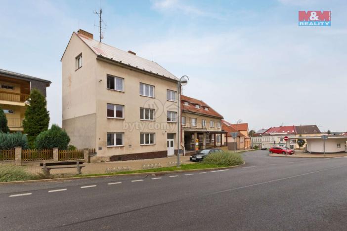 Prodej bytu 3+1, Mladá Vožice, Husovo náměstí, 82 m2