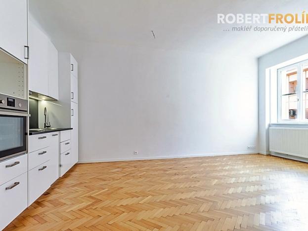 Pronájem bytu 2+kk, Praha - Bubeneč, náměstí Interbrigády, 42 m2