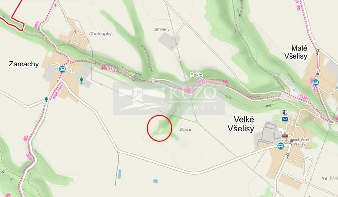 Prodej sadu/vinice, Velké Všelisy - Zamachy, 11900 m2