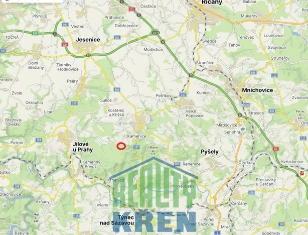 Prodej pozemku pro bydlení, Kamenice, Tišická, 779 m2