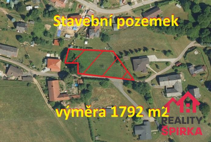 Prodej pozemku pro bydlení, Ústí nad Orlicí, 1792 m2