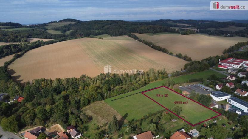 Prodej komerčního pozemku, Netvořice, Pražská, 4955 m2