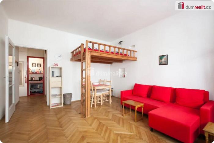 Pronájem bytu 1+kk, Praha - Nové Město, Příčná, 35 m2