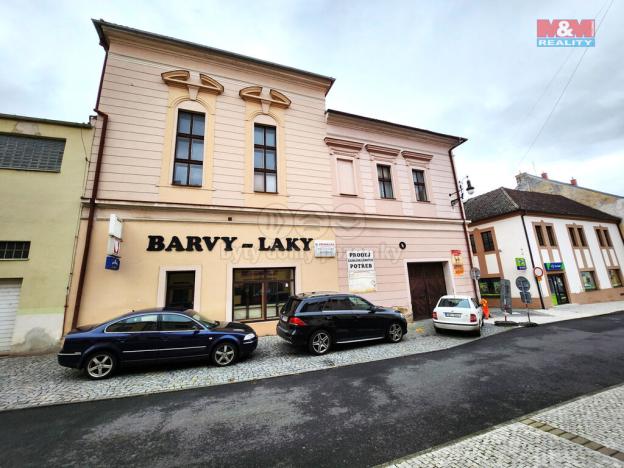 Pronájem obchodního prostoru, Louny, Mírové náměstí, 230 m2