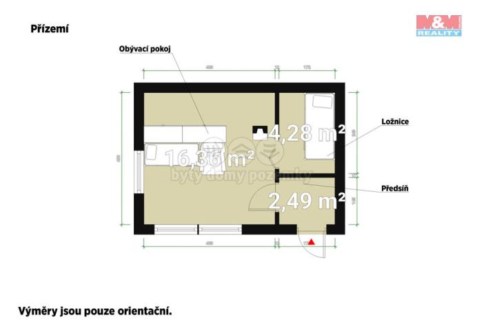 Prodej zahrady, Tachov, 567 m2