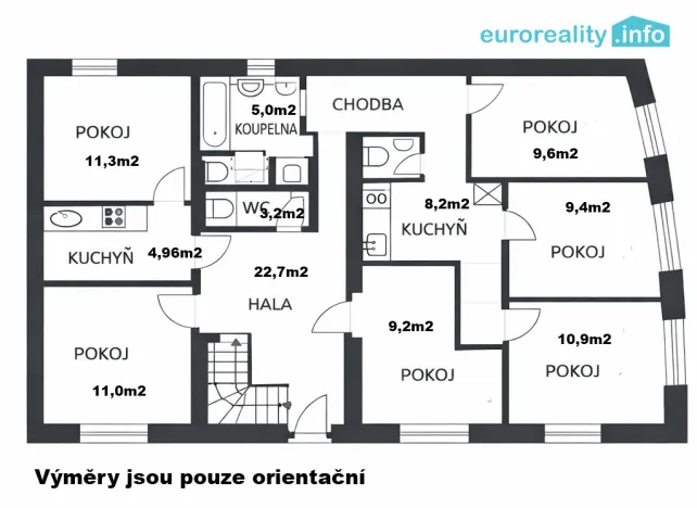 Prodej rodinného domu, Úherce, Náves, 254 m2