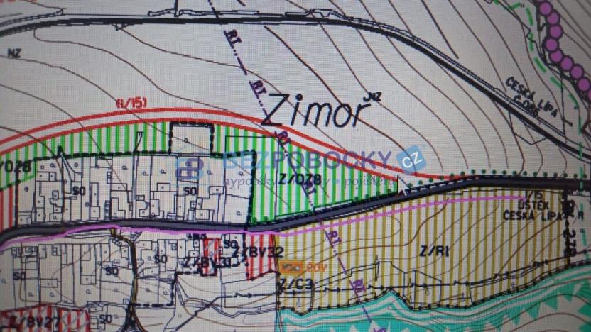 Prodej pozemku pro bydlení, Liběšice - Zimoř, 8000 m2