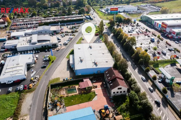 Prodej obchodního prostoru, Ústí nad Labem - Všebořice, Podhoří, 1714 m2