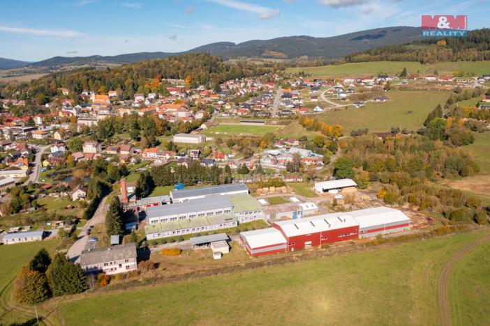 Prodej kanceláře, Horní Planá, Palackého, 623 m2