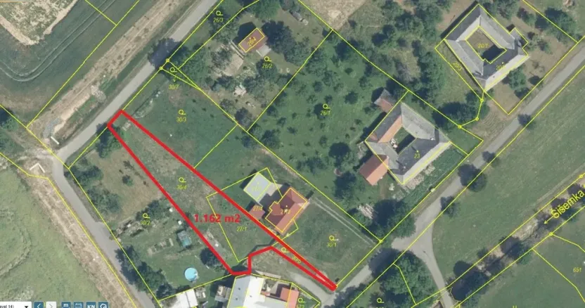 Prodej pozemku pro bydlení, Kladníky, 1169 m2