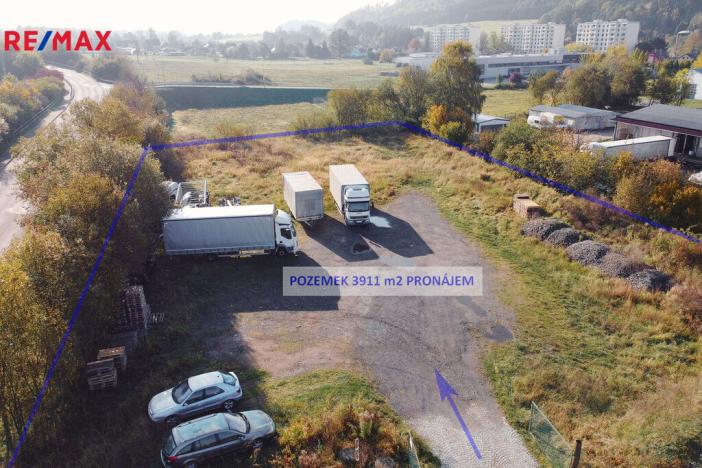Pronájem komerčního pozemku, Ústí nad Orlicí, 3911 m2
