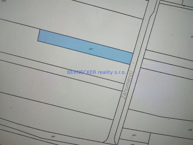 Prodej pole, Předměřice nad Labem, 1106 m2