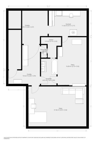 Pronájem bytu 3+kk, Brno, Palackého třída, 91 m2