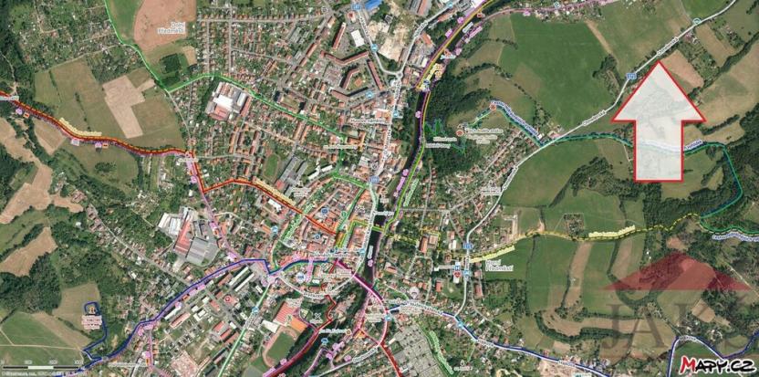 Prodej pozemku pro bydlení, Sušice, 457 m2