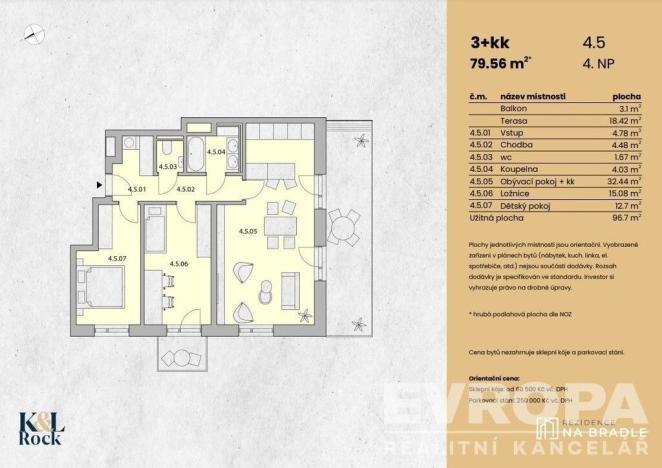 Prodej bytu 3+kk, Světlá nad Sázavou, Na Bradle, 96 m2