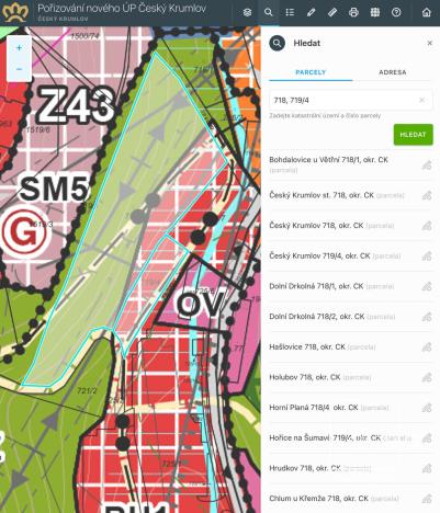 Prodej pozemku pro bydlení, Český Krumlov, Za Jitonou, 5711 m2