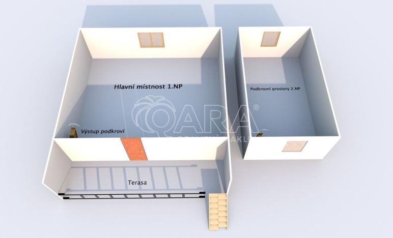 Prodej chaty, Chrást, 22 m2