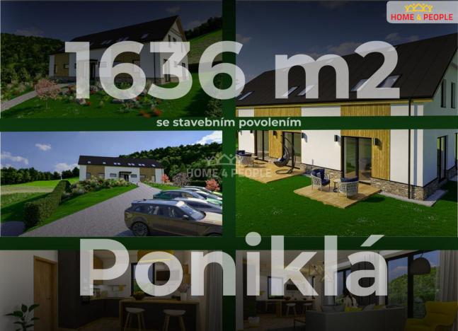 Prodej pozemku pro bydlení, Poniklá, 1636 m2