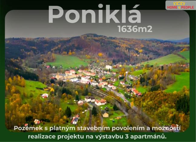 Prodej pozemku pro bydlení, Poniklá, 1636 m2