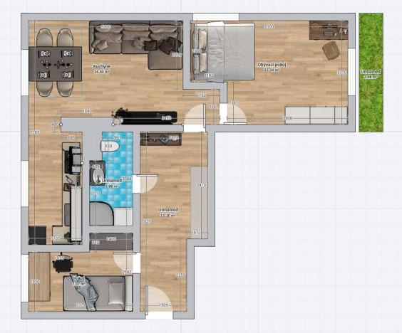 Prodej bytu 3+kk, Předotice, 65 m2